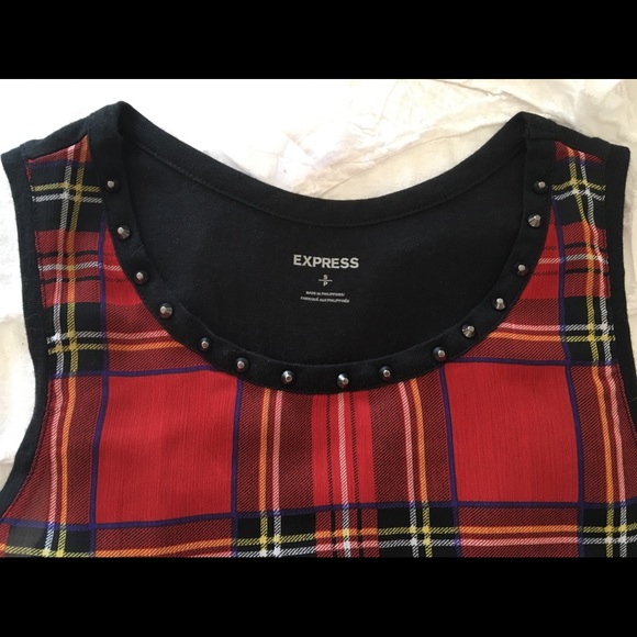Express plaid top - Picture 2 of 4